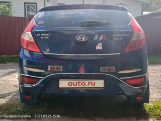 2013 Hyundai Solaris I, синий, 750000 рублей, вид 2