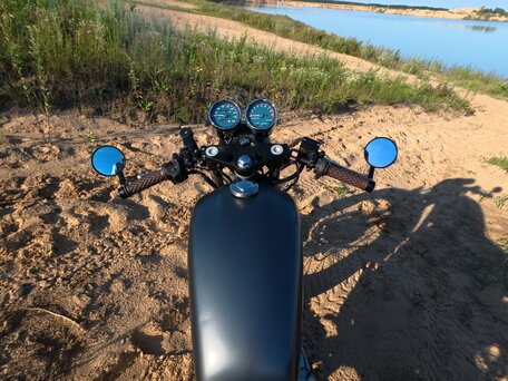 2002 Honda CB 400SS, серый, 229000 рублей, вид 4