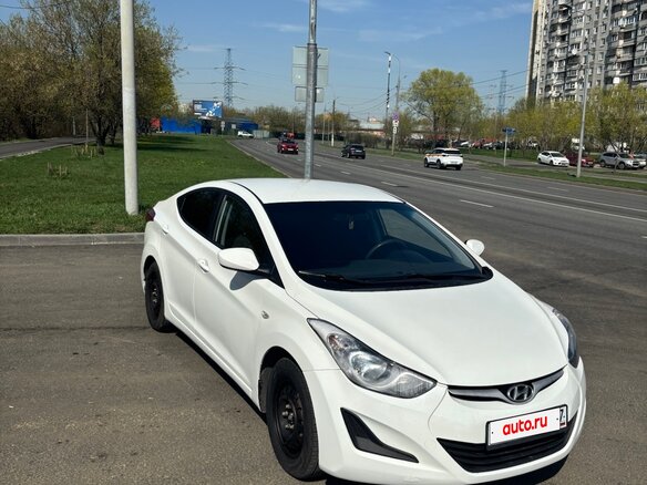 2014 Hyundai Elantra V (MD) Рестайлинг, белый, 935000 рублей - вид 7