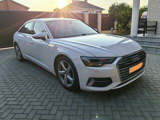2019 Audi A6 45 TDI V (C8), белый, 5850000 рублей, вид 1