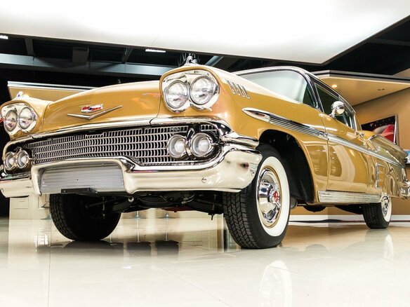 1958 Chevrolet Impala II, коричневый - вид 1