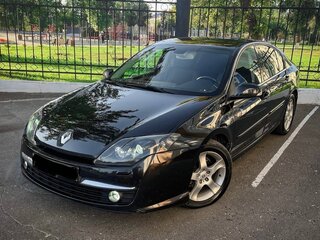 2008 Renault Laguna III, чёрный, 750000 рублей, вид 2