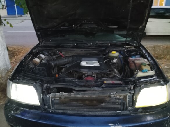 1995 Audi A6 I (C4), чёрный, 190000 рублей - вид 9