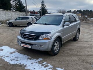 2008 Kia Sorento I Рестайлинг, серебристый, 780000 рублей, вид 1
