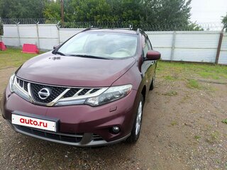 2012 Nissan Murano II (Z51) Рестайлинг 2, пурпурный, 1450000 рублей, вид 4