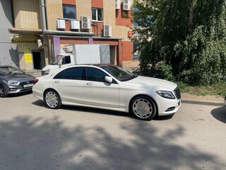 2013 Mercedes-Benz S-Класс 500 Long VI (W222, C217), белый, 2890000 рублей, вид 2