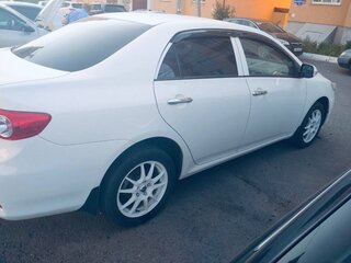 2013 Toyota Corolla X (E140, E150) Рестайлинг, белый, 1290000 рублей, вид 2