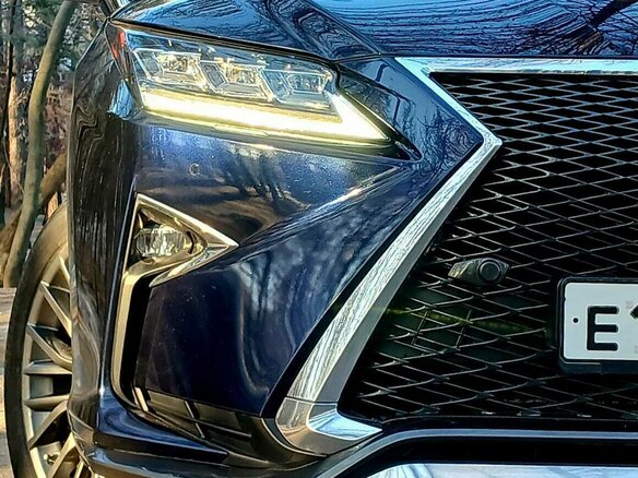 2019 Lexus RX 450h IV, синий, 5900000 рублей - вид 25