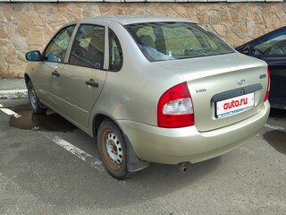 2008 Lada (ВАЗ) Kalina I, жёлтый, 165000 рублей, вид 4