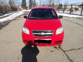 2008 Chevrolet Aveo I Рестайлинг, красный, 335000 рублей, вид 1