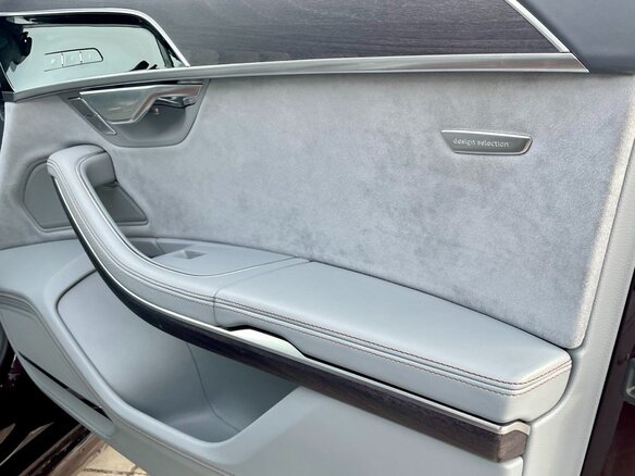 2020 Audi A8 Long 55 TFSI IV (D5), красный - вид 5