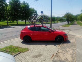 2013 SEAT Leon III, красный, 1130497 рублей, вид 5