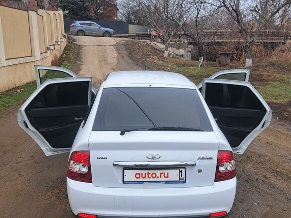 2012 Lada (ВАЗ) Priora I, белый, 480000 рублей - вид 7