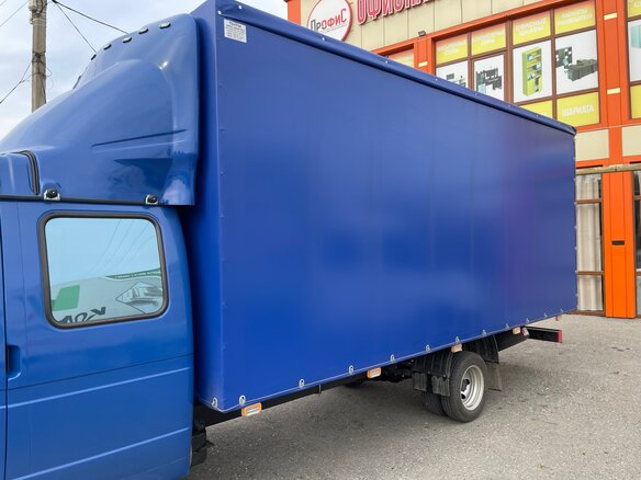 2008 ГАЗ ГАЗель (33023/330273) Фермер, синий, 1750000 рублей - вид 9