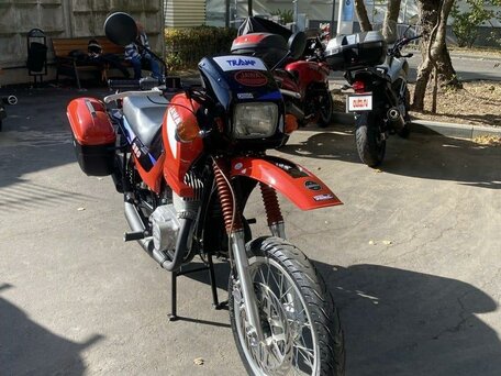 2005 Jawa 350 Tramp, красный, 490000 рублей, вид 5