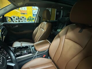 2021 Audi Q7 55 TFSI II (4M) Рестайлинг, синий, 6500000 рублей, вид 5