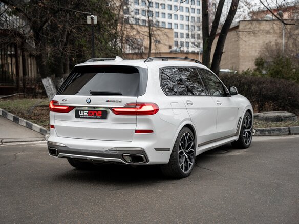 2019 BMW X7 M50d I (G07), белый - вид 6