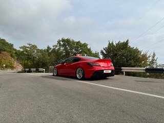 2012 Hyundai Genesis Coupe I Рестайлинг, красный, 2800000 рублей, вид 5