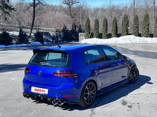 2018 Volkswagen Golf R VII Рестайлинг, синий, 3990000 рублей, вид 2