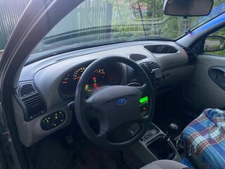 2008 Lada (ВАЗ) Kalina I, серый, 390000 рублей, вид 4