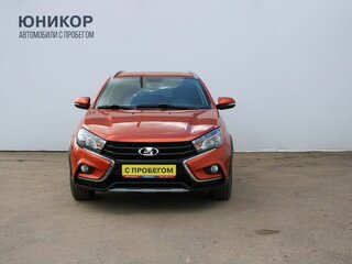 2019 Lada (ВАЗ) Vesta SW Cross I, оранжевый, 929000 рублей, вид 3