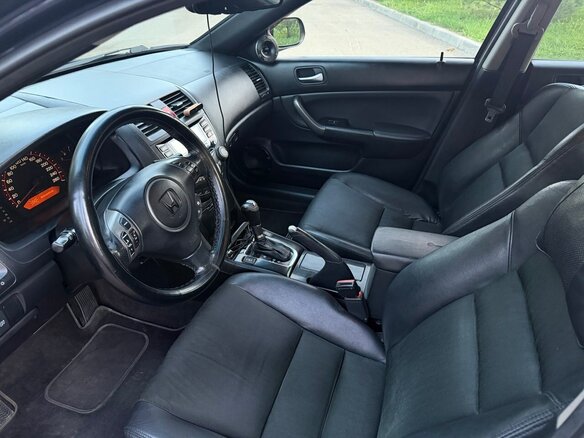 2007 Honda Accord VII Рестайлинг, синий, 900000 рублей - вид 9