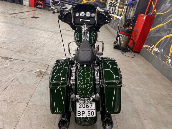 2019 Harley-Davidson Street Glide, зелёный, 2150000 рублей - вид 18