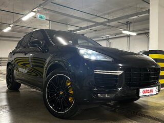2015 Porsche Cayenne Turbo II Рестайлинг (958), чёрный, 3200000 рублей, вид 2