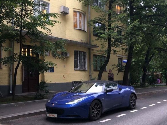 2009 Lotus Evora, синий - вид 7