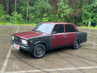 2007 Lada (ВАЗ) 2107, красный, 150000 рублей, вид 3