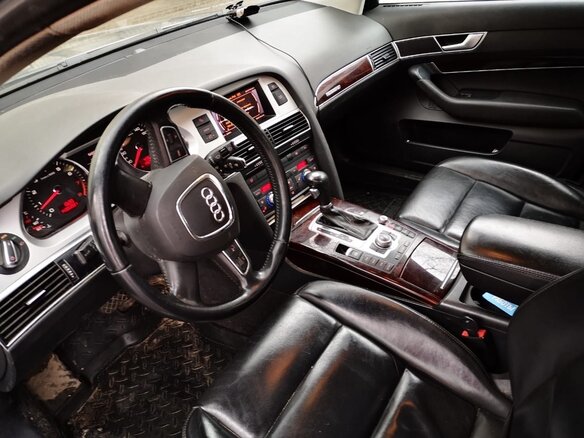 2010 Audi A6 III (C6) Рестайлинг, серый - вид 3