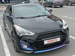 2013 Hyundai Veloster Turbo I, чёрный, 1400000 рублей, вид 1
