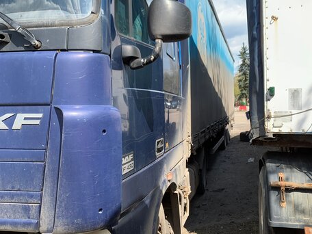 2003 DAF XF 95, синий, 2800000 рублей, вид 2