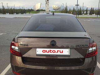 2017 Skoda Octavia III (A7) Рестайлинг, коричневый, 1520000 рублей, вид 2