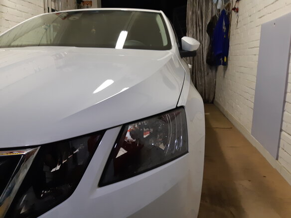 2018 Skoda Octavia III (A7) Рестайлинг, белый - вид 21