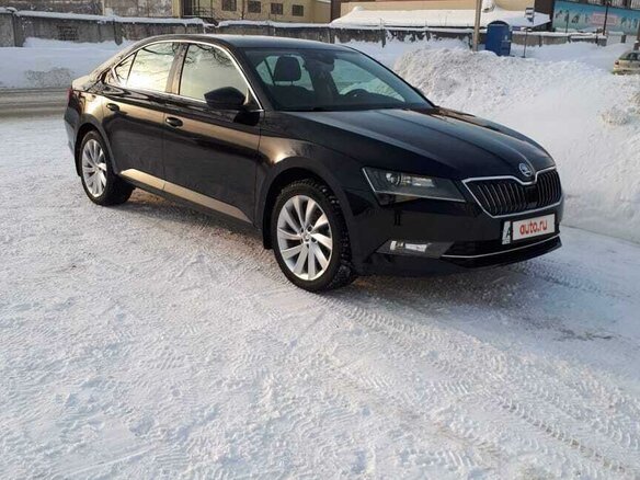 2019 Skoda Superb III, чёрный - вид 3