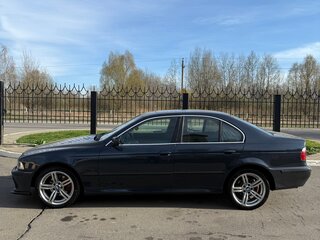 2000 BMW 5 серии 530d IV (E39) Рестайлинг, синий, 1200000 рублей, вид 4