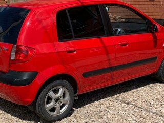 2006 Hyundai Getz I Рестайлинг, красный, 300000 рублей, вид 4