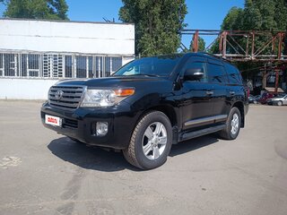 2012 Toyota Land Cruiser 200 Series Рестайлинг 1, чёрный, 3600000 рублей, вид 1