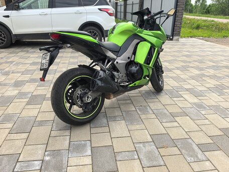 2013 Kawasaki Z 1000SX, зелёный, 580000 рублей, вид 5