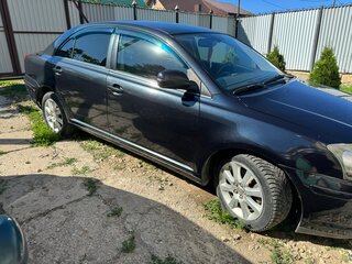 2008 Toyota Avensis II Рестайлинг, чёрный, 850000 рублей, вид 4