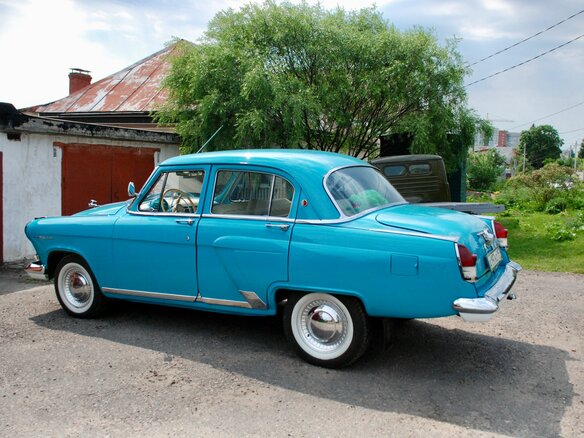 1969 ГАЗ 21 «Волга» 21Р, голубой, 949999 рублей - вид 1
