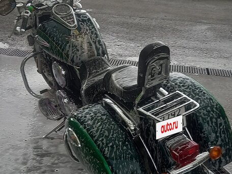 1999 Kawasaki VN1500 Vulcan, зелёный, 525000 рублей, вид 5