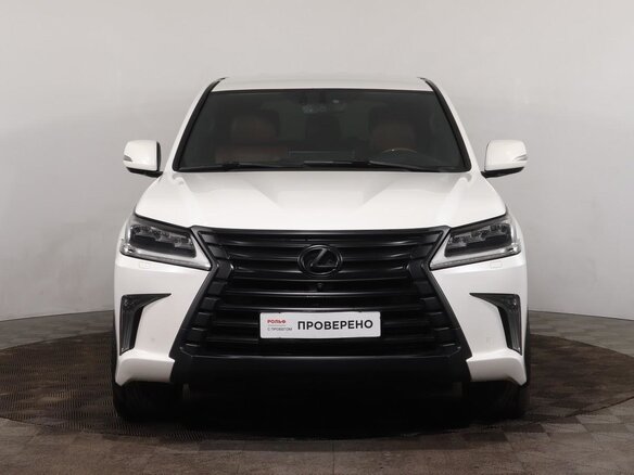 2015 Lexus LX 450d III Рестайлинг 2, белый - вид 4