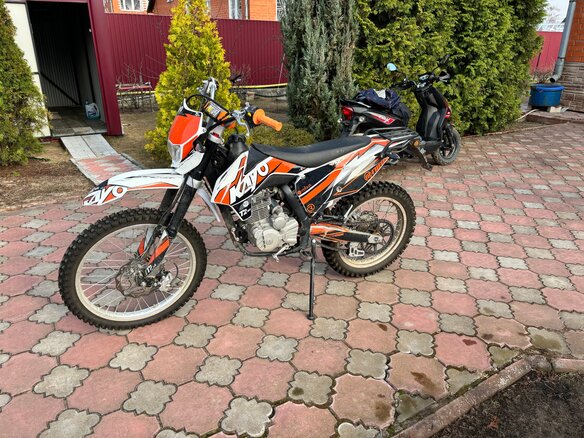 2023 Kayo T2 250 MX, оранжевый, 110000 рублей