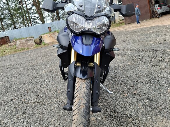 2012 Triumph Tiger 800, синий, 470000 рублей - вид 13