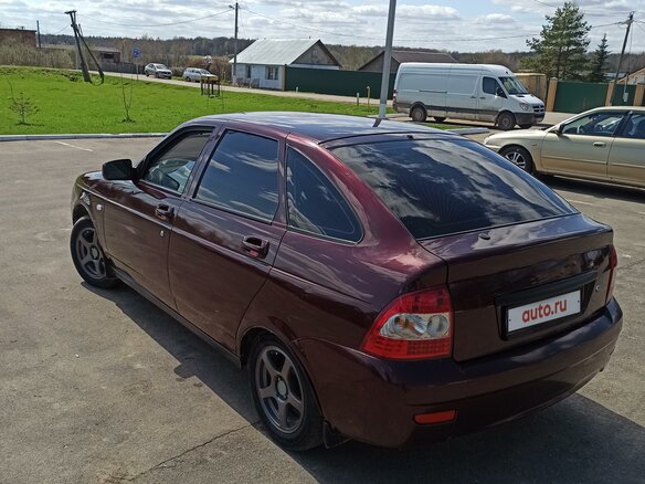 2009 Lada (ВАЗ) Priora I, пурпурный - вид 2
