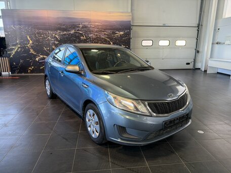2012 Kia Rio III, голубой, 700000 рублей, вид 1