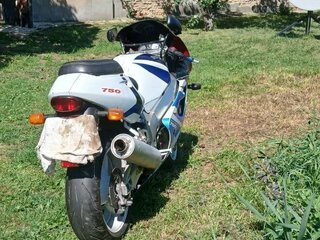 1999 Suzuki GSX-R 750, синий, 380000 рублей, вид 4