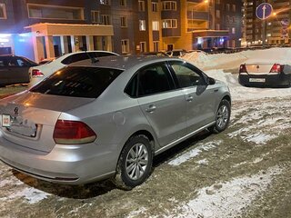 2019 Volkswagen Polo V Рестайлинг, серебристый, 1400000 рублей, вид 2